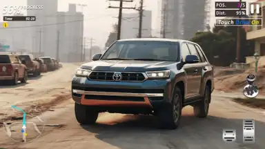 Capture d'écran de Offroad Prado Driver Jeep Game 6