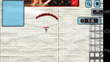 Capture d'écran de Stickman Base Jumper 2