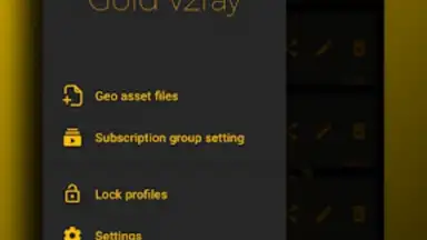 Capture d'écran de Gold V2ray 3