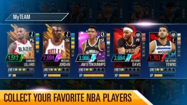 Capture d'écran de NBA 2K Mobile 2