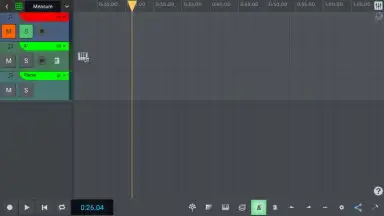 Capture d'écran de n-Track Studio 1