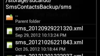 Capture d'écran de Super Backup: SMS and Contacts 2