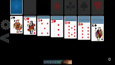 Capture d'écran de KlondikeSolitaireHD 1