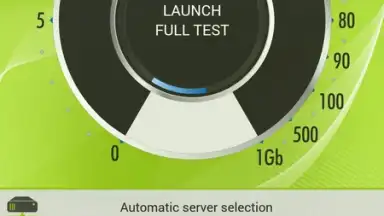 Capture d'écran de nPerf Speed Test 9