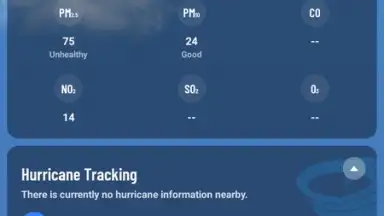 Capture d'écran de Live Weather 12