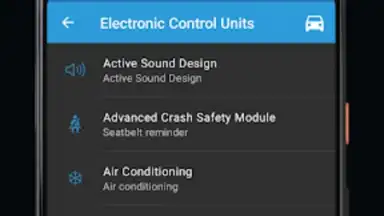Capture d'écran de BimmerCode for BMW and MINI 5