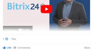 Capture d'écran de Bitrix24 8