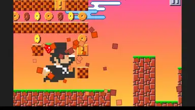 Capture d'écran de Super Mega Runners 8 Bit Mario 2