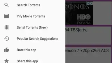 Capture d'écran de Laura Android's Best Torrent Search 3