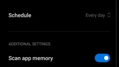 Capture d'écran de Xiaomi Cleaner 7