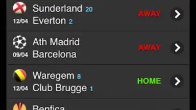 Capture d'écran de Football Forecast 6