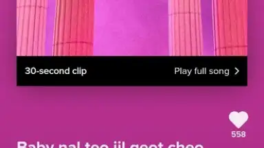 Capture d'écran de TikTok Music 6