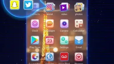 Capture d'écran de C Launcher 3D 2