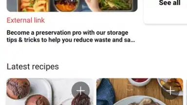 Capture d'écran de My Tefal, cooking together 2
