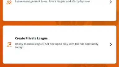 Capture d'écran de Yahoo Fantasy Sports 3