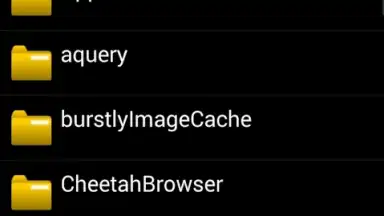 Capture d'écran de Android File Manager 1