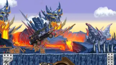 Capture d'écran de Monster Dash: Hill Racer 2