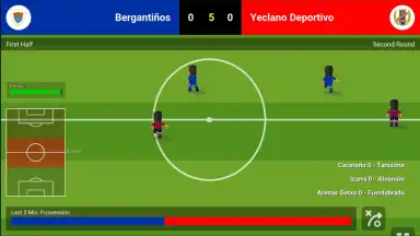 Capture d'écran de World Soccer Champs 7
