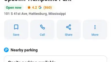 Capture d'écran de Waze 8