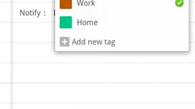 Capture d'écran de GO Note Widget 1