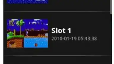 Capture d'écran de Sega Emulator 1