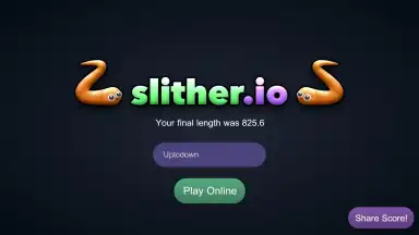 Capture d'écran de slither.io 4