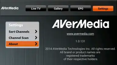 Capture d'écran de AVerTV Mobile 11