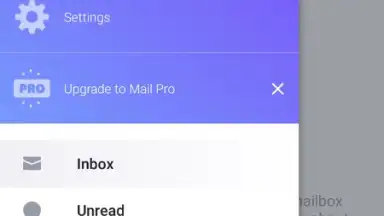Capture d'écran de Yahoo Mail Go 1