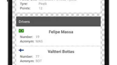 Capture d'écran de Formula Race Calendar 5