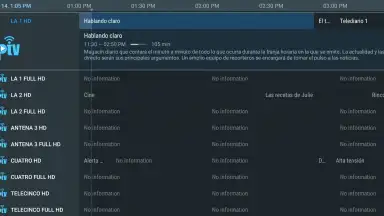 Capture d'écran de TiviMate IPTV Player 5