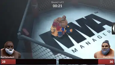 Capture d'écran de MMA Manager 1
