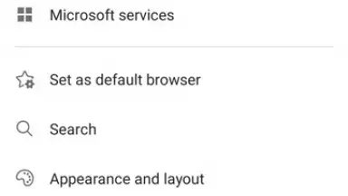 Capture d'écran de Microsoft Edge Beta 11