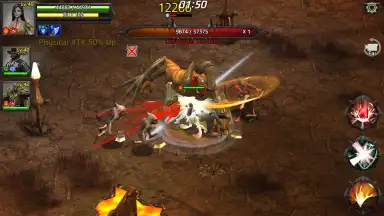 Capture d'écran de Ultimate Heroes 6
