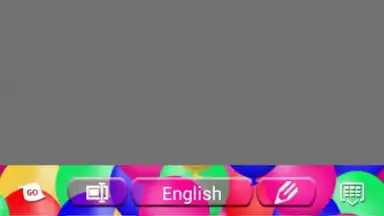 Capture d'écran de Balloons Keyboard 1