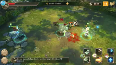 Capture d'écran de Crystal Hearts World 8