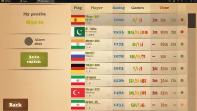 Capture d'écran de Real Chess 4