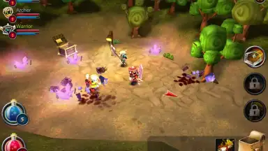 Capture d'écran de Elements: Epic Heroes 1