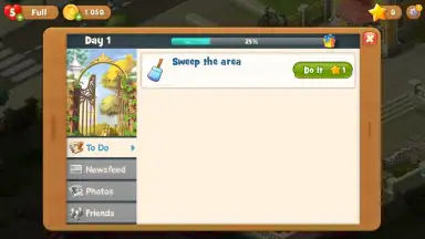 Capture d'écran de Gardenscapes 8