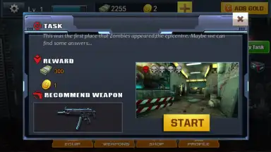 Capture d'écran de Zombie Hitman 1