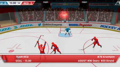 Capture d'écran de Hockey All Stars 4