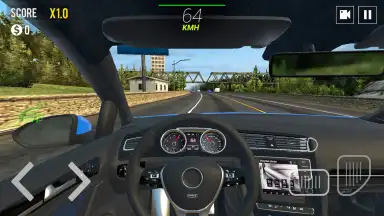 Capture d'écran de Racing in Car 2021 10