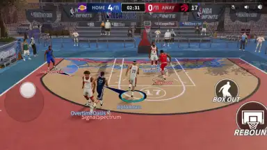 Capture d'écran de NBA Infinite 4