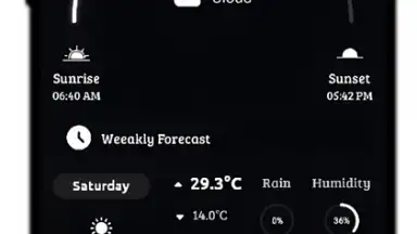 Capture d'écran de Weather Pro 4