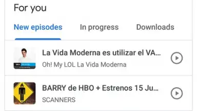Capture d'écran de Google Podcasts 7