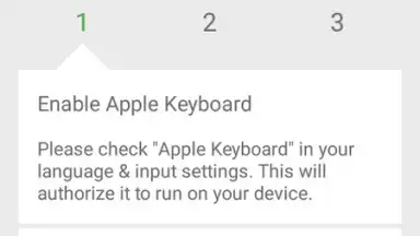 Capture d'écran de Apple Keyboard 4