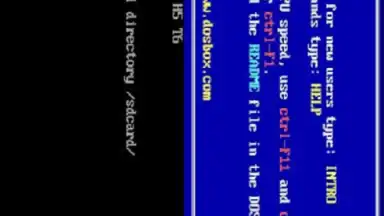 Capture d'écran de aDosBox 2