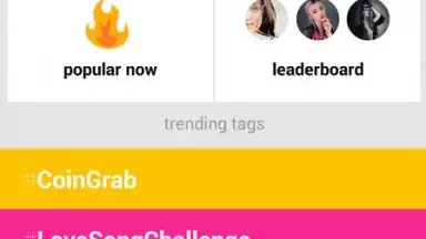 Capture d'écran de musical.ly Lite 2