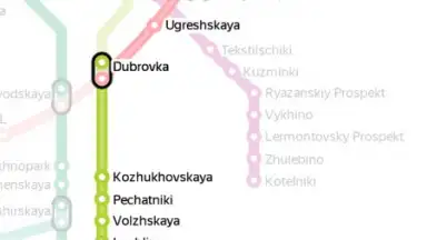 Capture d'écran de Yandex.Metro 3