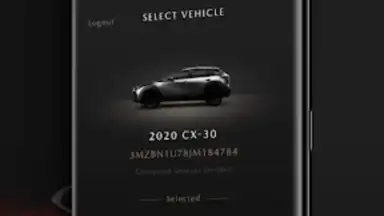 Capture d'écran de MyMazda 6