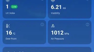 Capture d'écran de Live Weather: Radar & Widgets 6